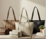 Three piece clean line Tote bag