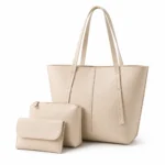Three piece clean line Tote bag